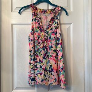 VGUC Lilly Pulitzer Womens Achelle Halter Top Medium